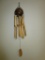 Hand carved bamboo and coconut wind chimes