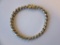 .925 Silver Gold Tone Bracelet 7.5