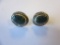 Pair of .925 Silver Black Stone Earrings 5.3g