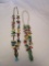 Lot of 2 Zuni-style carved stone animal necklaces