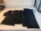 Pro force Black karate uniform Belt, 2 Pants & shirt with Kempo Dragon Patch Size 6