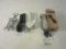 Lot of 4 Kitchen Items incl: Pampered Chef Garlic Squeezer, Bottle Opener, and 2 Can Openers