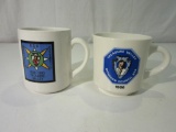 2 BSA Mohegan Council Treasure Valley Mugs 1985 and 1986