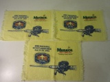 3 1985 National Scout Jamboree 'The Spirit Lives On' Towels Has Muskol...Repellent Advertisement