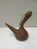 Oddly Shaped Flask with Cork Stop 9