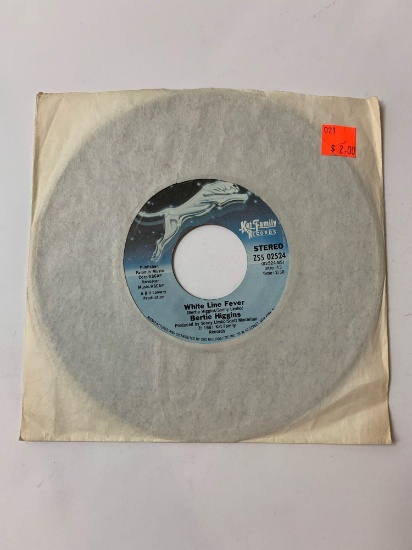Bertie Higgins ?? Key Largo 45 RPM 1981 Record