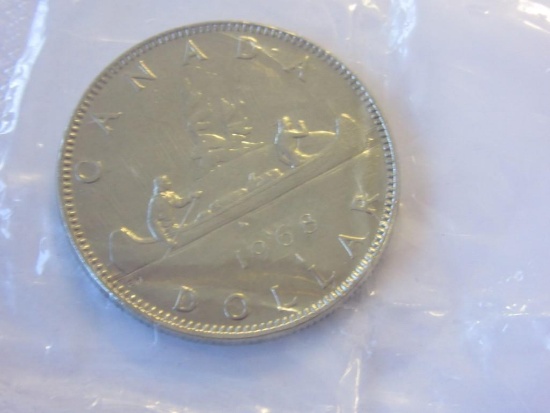 Uncirculated 1968 Canadian Dollar