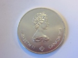 1974 .925 Silver Montreal 1976 Olympiad XX1 5 Dollar Coin