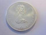1976 .925 Silver Montreal 1976 Olympiad XX1 5 Dollar Coin