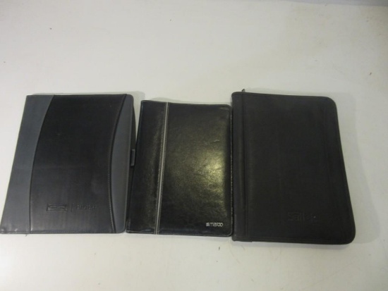 Lot of 2 Organizer/Planners and 1 Tablet Case Brands Incl: Maroo, Sub-Zero and Saflok