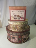 Lot of 3 Decorative Boxes Brands incl: Once Upon a Rose, Art in Motion and Good Ol Days