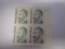 Block of Bernard Revel USA $1 stamps MNH