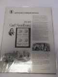 USPS American Commemoratives Carl Sandburg. No. 90, January 6, 1978.