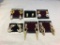 Lot of 6 Gold-Tone and Rhinestone Earrings