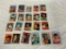 MICKEY MANTLE Lot of 21 Reprint Repro Baseball Cards- NM/MINT condition and all are REPRINT Cards