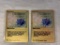 Lot of 2 magic the gathering 15g Gold Cards-Mint condition