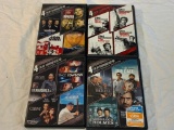 Lot of 16 DVD Movies- Dirty Harry, Sherlock Holmes, Goodfellas, Space Cowboys, Aviator