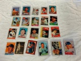 MICKEY MANTLE Lot of 21 Reprint Repro Baseball Cards- NM/MINT condition and all are REPRINT Cards