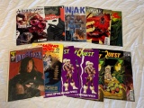 Lot of 12 Comic Books-Elfquest, Motherlands and others