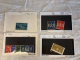 Lot of 8 Vintage Postal Stamps RARE