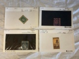 Lot of 4 Vintage Postal Stamps RARE