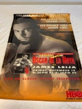 The War Caesars Palace 1989 Leonard Hearns II Original Boxing Poster