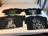 Lot of 4 Vintage Hed PE Concert T-Shirts XL