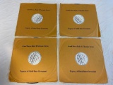 4 Vintage Armed Forces Radio TV Service Records