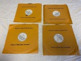 4 Vintage Armed Forces Radio TV Service Records