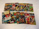 Lot of 16 Vintage IRON MAN Marvel Comic Books