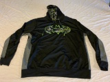 Official BATMAN Neon Camo Black Hoodie Size XL