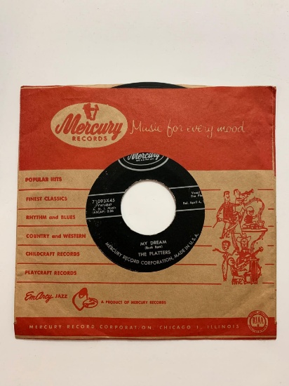 The Platters ?? My Dream / I Wanna 45 RPM 1957 Record