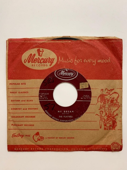 The Platters ?? My Dream / I Wanna 45 RPM 1957 Record 45 RPM 1957 Record