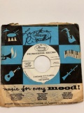 The Gainors ?? A Message With Flowers / She's My Lollipop 45 RPM 1959 Record