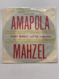 Jacky Noguez And His Orchestra ?? Amapola / Mahzel 45 RPM 1859 Record