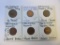 Lot of 6 Ireland 2 Pence/1 Penny Coins