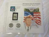 JFK Speaks About His Religion Coin and Stamp Set