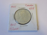 1965 .80 Silver Canada Half Dollar