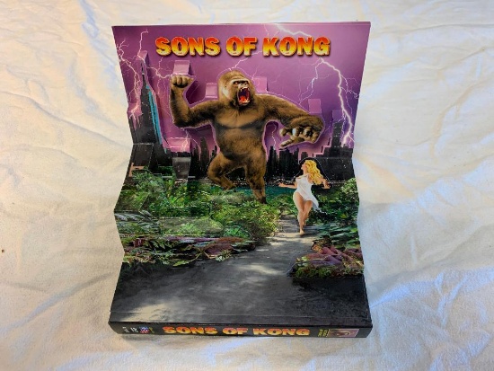 Sons Of Kong "10 Full-Length Movies" (DVD) 3-D Pop-Up Cover NEW