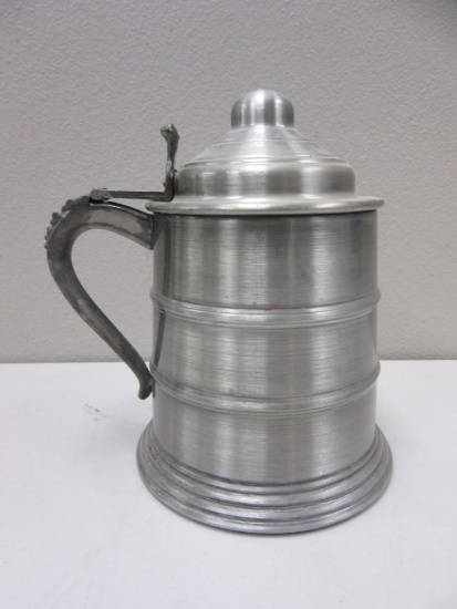 Large Chrome Beer Stein