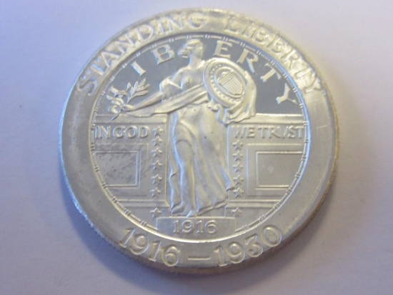.999 Silver 1oz Standing Liberty 1916 Bullion