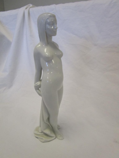 Royal Dux Bohemia standing nude figurine