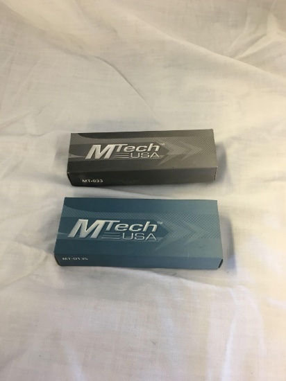 Lot of two MTech USA knives