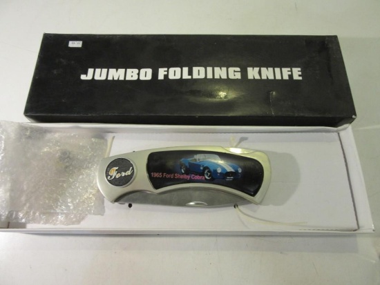 17" Jumbo Knife 1965 Ford Shelby Cobra Decal