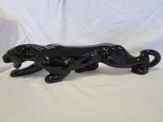 Vintage Royal Haeger ceramic Black Panther