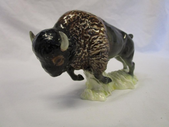 1965 Goebel porcelain buffalo bison figurine