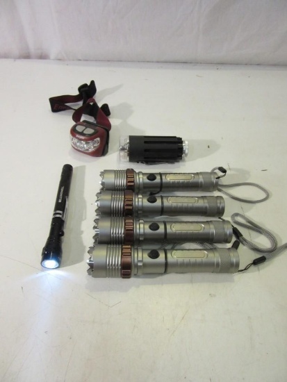 Lot of 7 Lights and Lamps