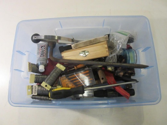 Box Lot of Various Tools