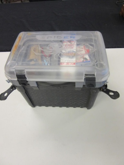 Fishing Tackle Box w/fishing supplies