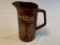 Vintage Seagrams 100 Pipers Scotch Pitcher Brown 7